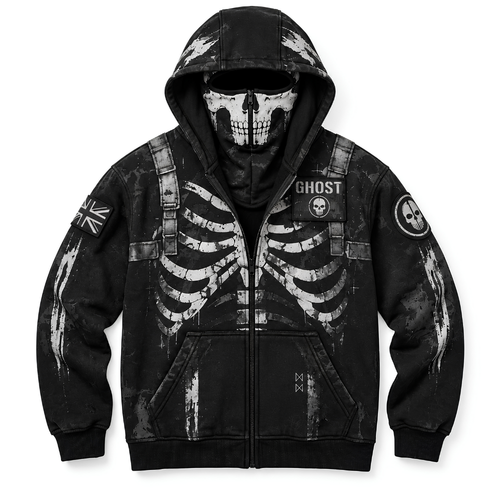 ReaperZip - Ghost Hoodie